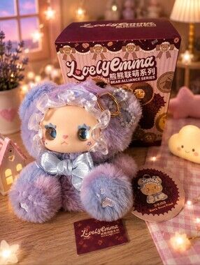 Lovely Emma Bear Alliance Series- Starry Purple Mochi Bear.